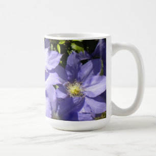 Taza De Café Periwinkle Clematis Mug