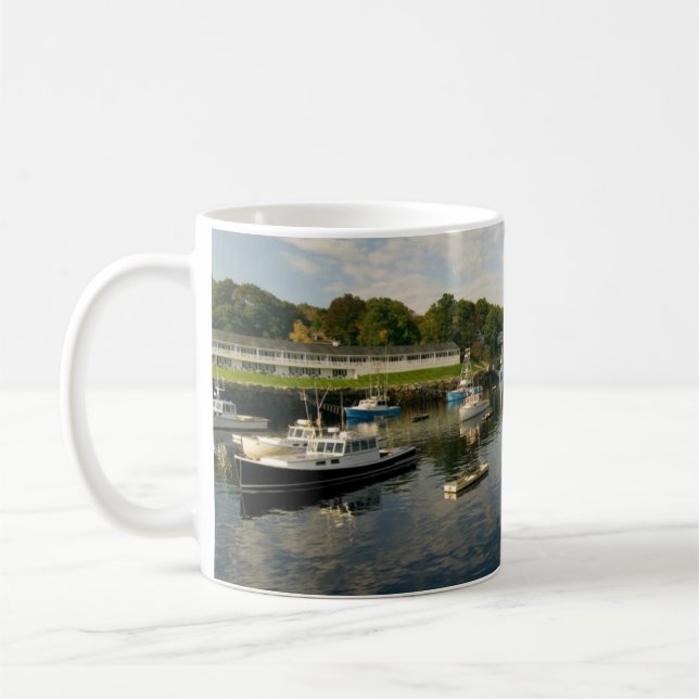Taza De Café Perkins Cove Maine Mug (Izquierda)