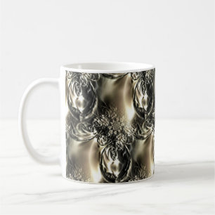 Taza De Café Perlas doradas