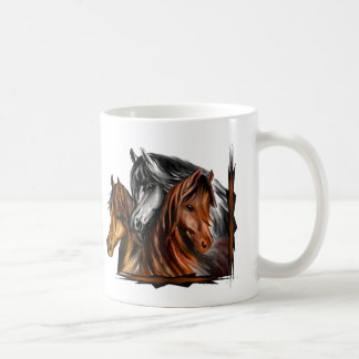 Taza De Café PerliPrints3Horsesz, PerliPrints3Horsesz