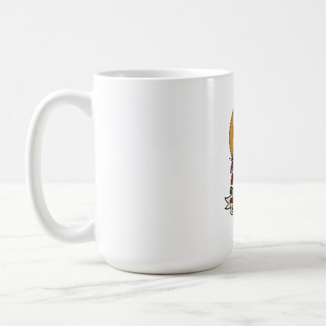 Taza De Café Permanece Extraño Cuervo de Tres Ojos Tatuaje Flas (Izquierda)
