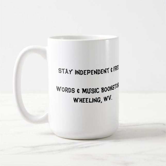 Taza De Café permanezca libros independientes y libres de las (Izquierda)