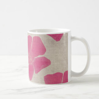 Taza De Café Perno rosado del bonito de MugA de la flor
