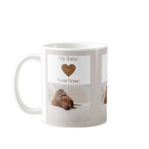 Perrito Adorable Dachshund Mi Hogar Es Tu Hogar Re