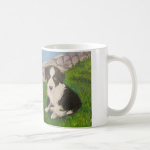 Taza De Café Perrito azul