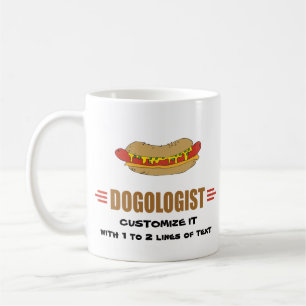 Taza De Café Perrito caliente divertido