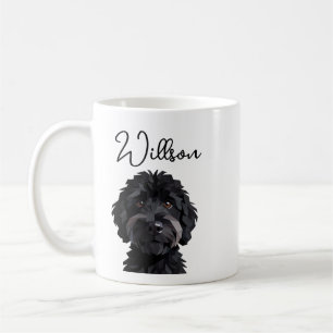 Taza De Café Perrito Dachshund Acuarela Adorable