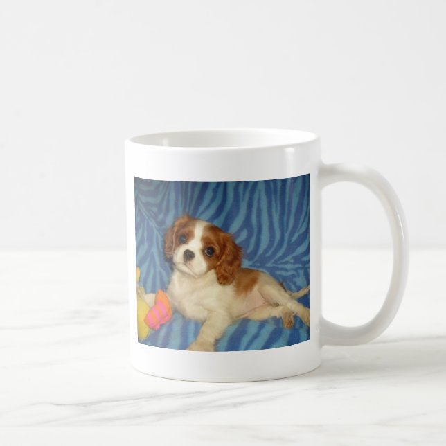 Taza De Café Perrito de Blenheim (Derecha)