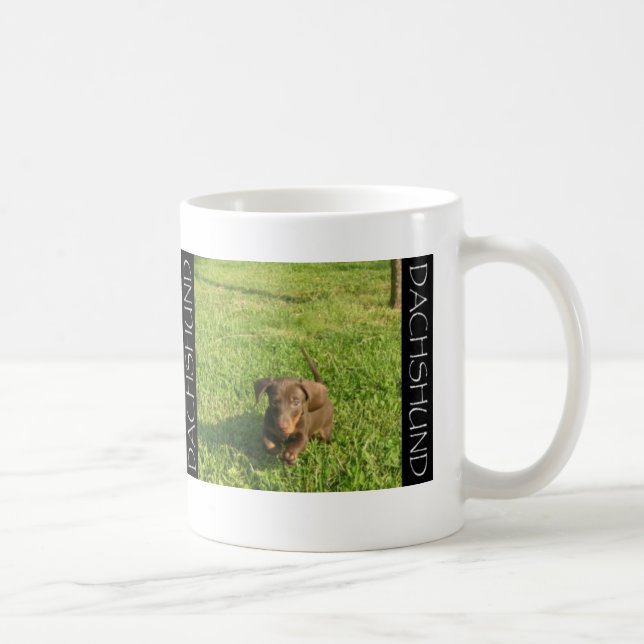 Taza De Café Perrito de funcionamiento de Doxie (Derecha)
