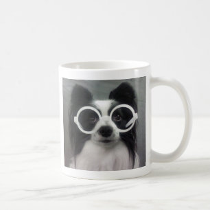 Taza De Café Perrito de Papillon