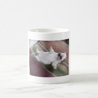 Taza De Café Perrito de risa del bulldog