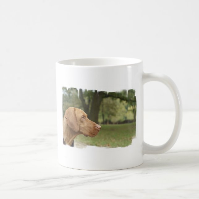 Taza De Café Perrito de Vizsla (Derecha)