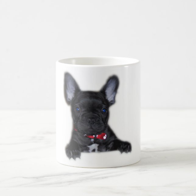 Taza De Café Perrito del bulldog francés (Centro)