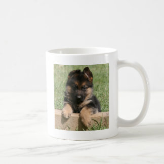 Taza De Café Perrito del pastor alemán