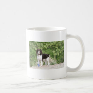 Taza De Café ¡Perrito del perro de aguas de saltador!