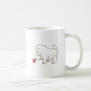TAZA DE CAFÉ PERRITO DEL SAMOYEDO