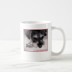 Taza De Café Perrito del Schnauzer miniatura