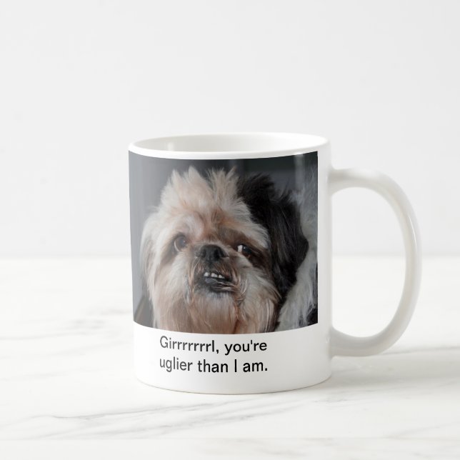 Taza De Café Perrito feo (Derecha)