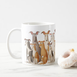 Taza De Café Perrito gracioso canalla de amante del perro de lo