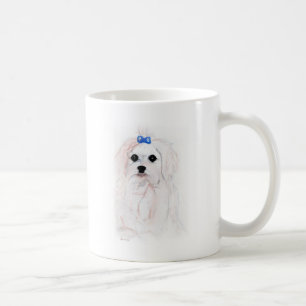Taza De Café Perrito maltés