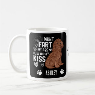 Taza De Café Perrito Poodle Kawaii Regalo Bonito Mascota