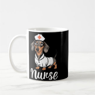 Taza De Café Perritos Salchichas Enfermeras Con Disfraces Adora