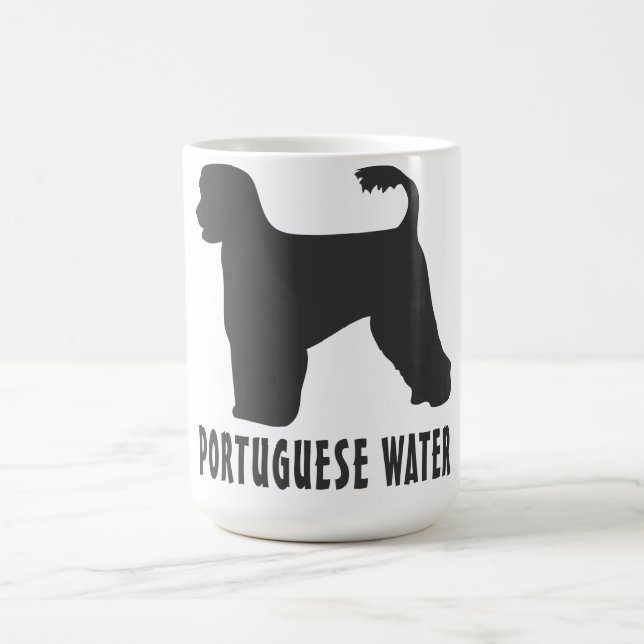 Taza De Café Perro acuático portugués (Centro)