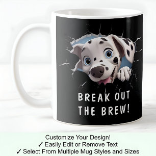 Taza De Café ¡Perro Adorable en una Taza! Novedad para Amantes
