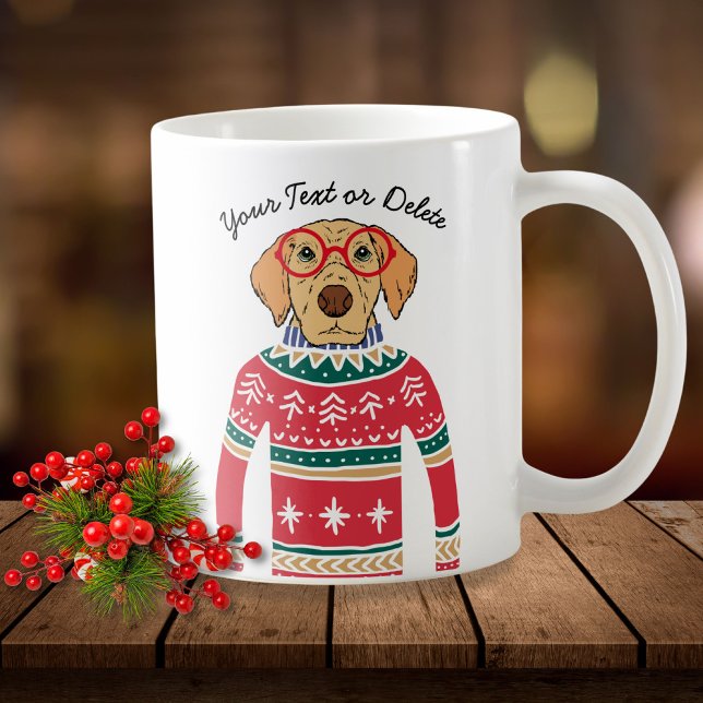 Taza De Café Perro adorador de perros divertidos que lleva Navi (Subido por el creador)