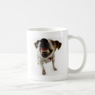 Taza De Café perro agresivo
