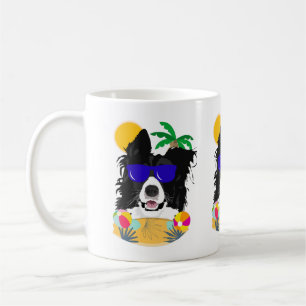 Taza De Café Perro amante de Fun Beach
