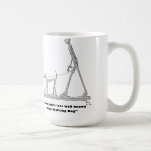 Taza De Café Perro andando