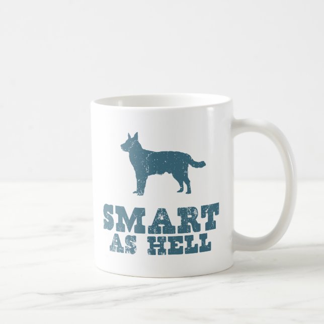 Taza De Café Perro australiano del ganado (Derecha)