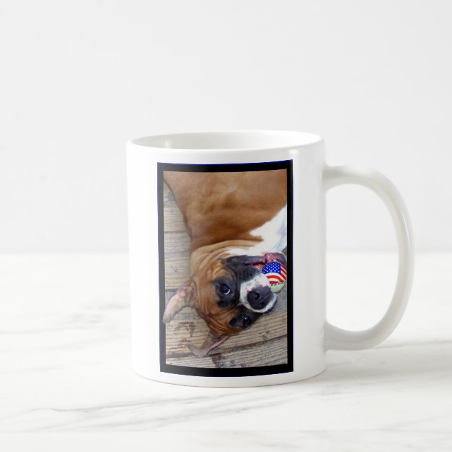 Taza De Café Perro Boxer (Derecha)