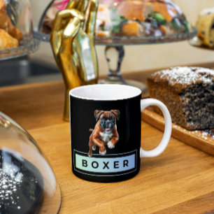 Taza De Café Perro Boxer - Saltos y límites