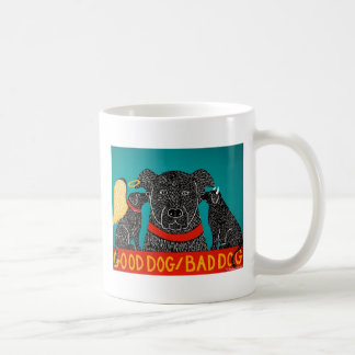 Taza De Café Perro bueno Perro malo Mug-Stephen Huneck