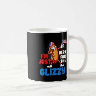Taza De Café Perro caliente gracioso que estoy aquí para el 40 