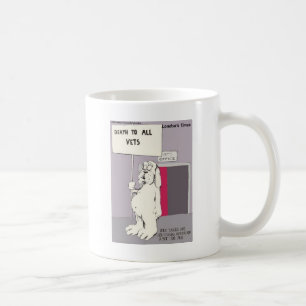 Taza De Café Perro Castrado Lucha De Nuevo Regalos y Camisetas