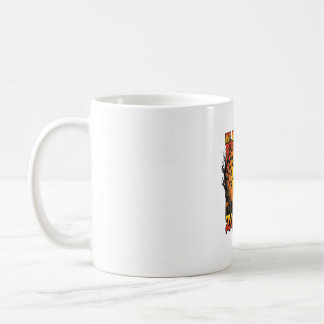 Taza De Café Perro Caza Zombies Halloween Fantasmas Bruja Luna
