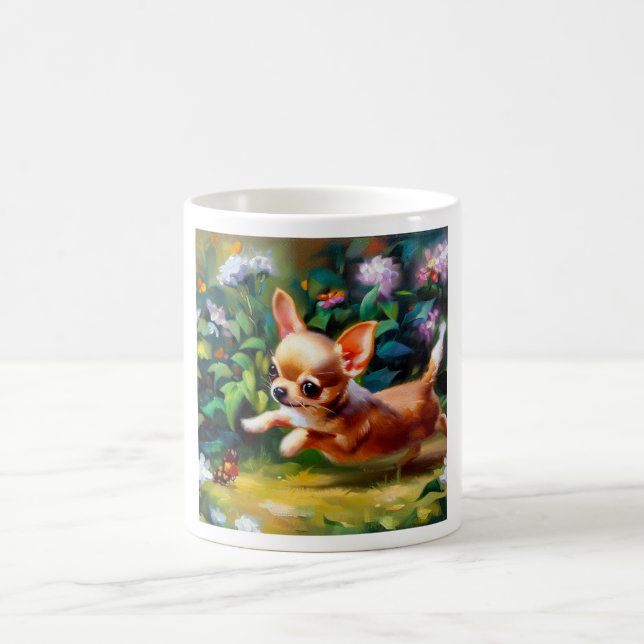 Taza De Café Perro Chihuahua (Centro)