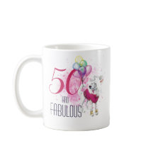 Perro cincuenta y fabuloso con globos