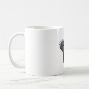 Taza De Café Perro collie con barba Magic