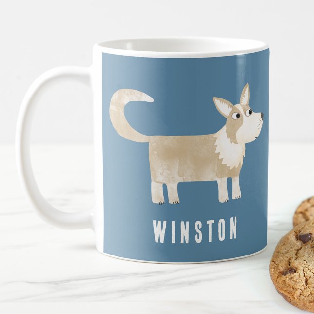 Taza De Café Perro Corgi Personalizado (Subido por el creador)