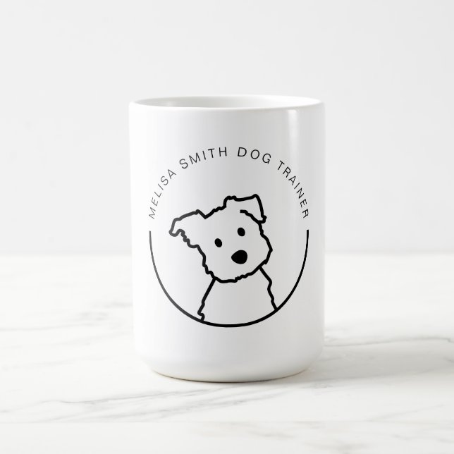 Taza De Café Perro Cute (Centro)