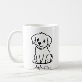 Taza De Café Perro Cute