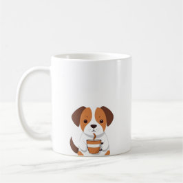 Taza De Café Perro Cute Beber Mug