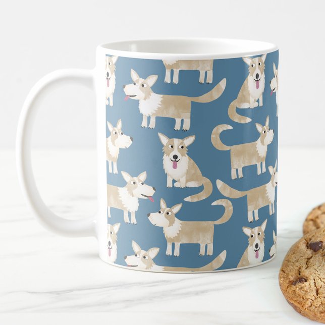 Taza De Café Perro Cute Corgi (Subido por el creador)