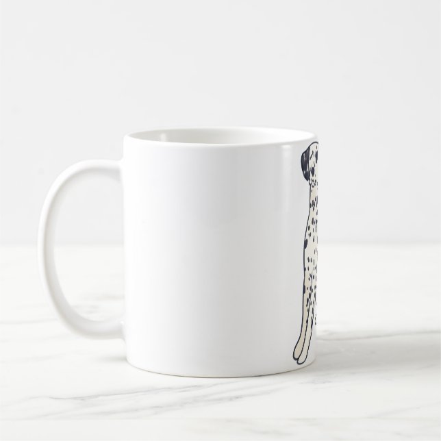 Taza De Café Perro dálmata mágico (Izquierda)