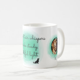 Taza De Café Perro de Agua Dorado Verde Menta Fotos Personaliza