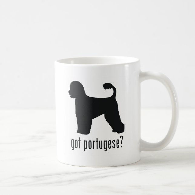 Taza De Café Perro de agua portugués (Derecha)